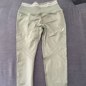 Light green scrunch butt leggings from DoYouEven